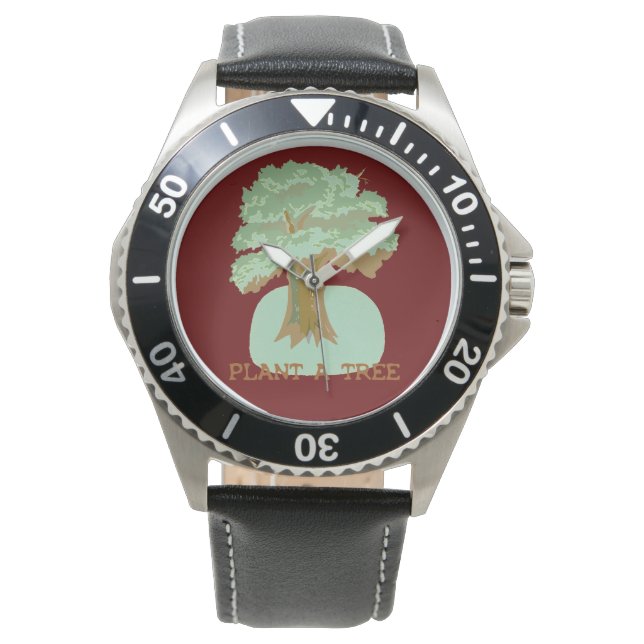Reloj De Pulsera Plantar un árbol (Anverso)