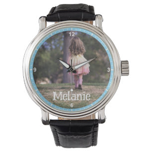 Reloj De Pulsera Plantilla de imagen fotográfica de personalizado d