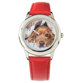 Reloj De Pulsera Plantilla de imagen Mascota favorita de foto de pe