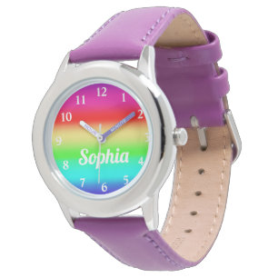 Reloj De Pulsera Plantilla linda conocida personalizada chicas del