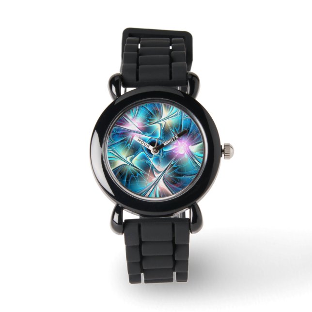 Reloj De Pulsera Plástico Pastel (Anverso)