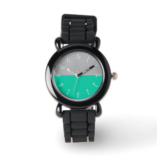 Reloj De Pulsera Plata acuática