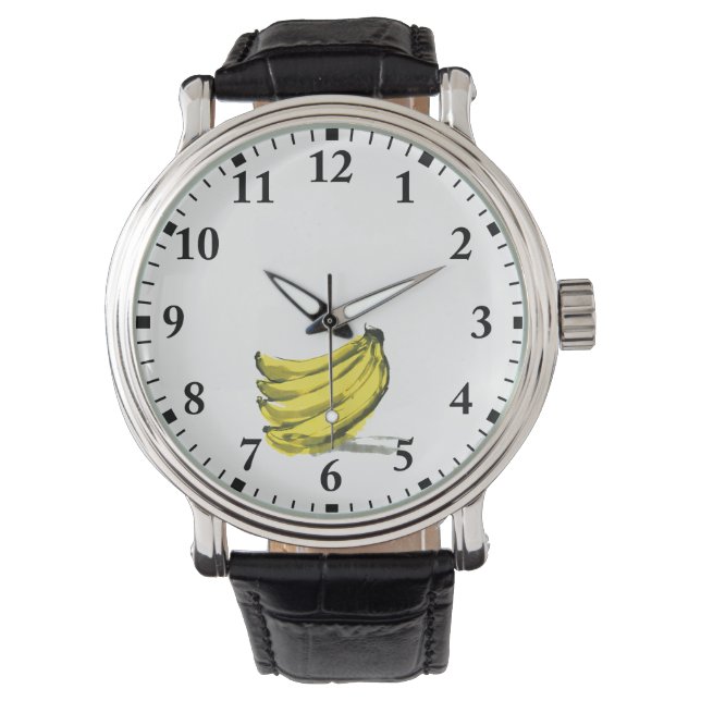 Reloj De Pulsera Plátano (Anverso)