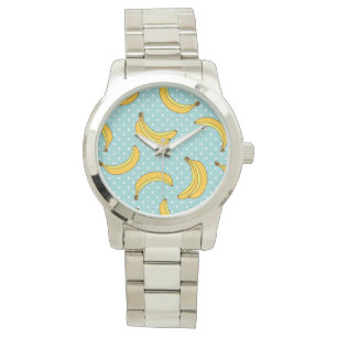 Reloj De Pulsera Plátanos y puntos de Polk