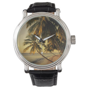 Reloj De Pulsera Playa al atardecer, Trinidad