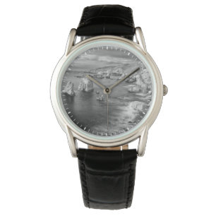 Reloj De Pulsera Playa de B&W, California