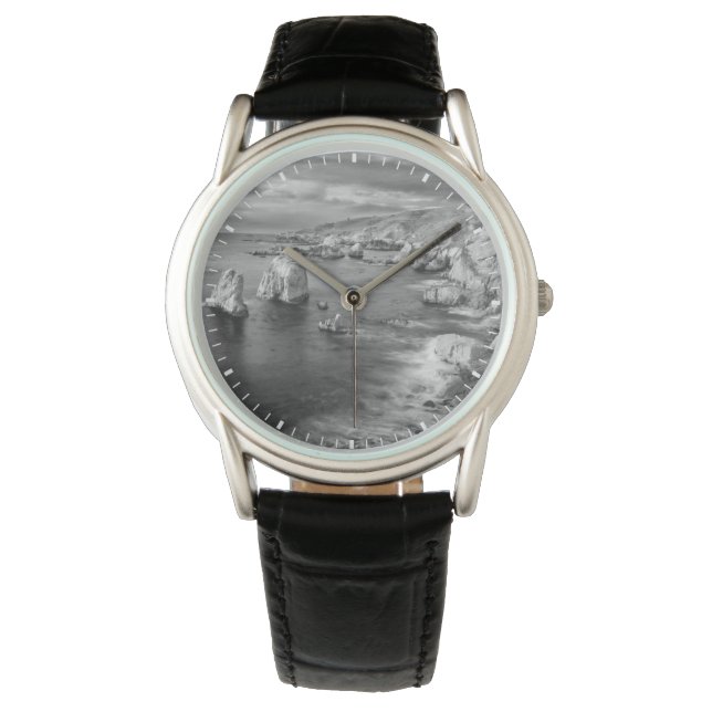 Reloj De Pulsera Playa de B&W, California (Anverso)