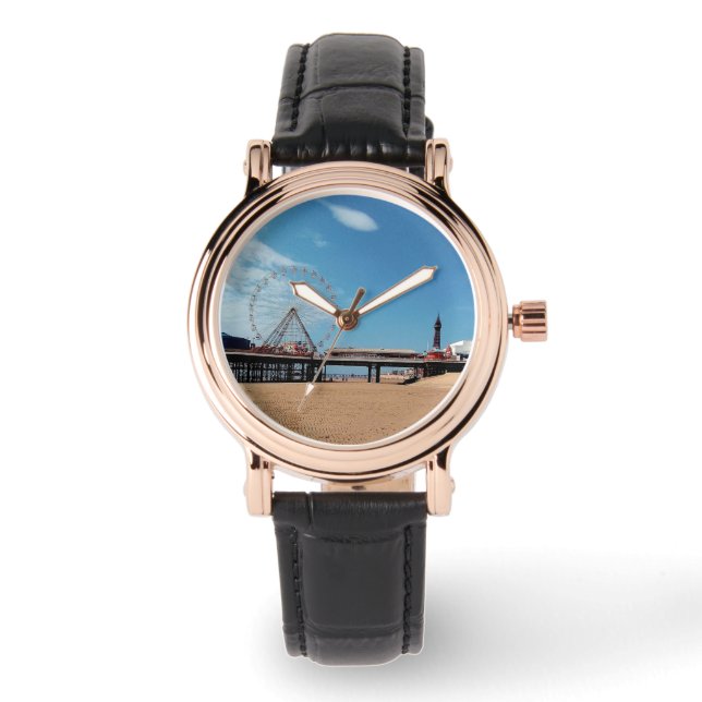 Reloj De Pulsera Playa de Blackpool (Anverso)