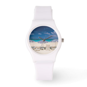 Reloj De Pulsera Playas tropicales Anguila Tropical Beach
