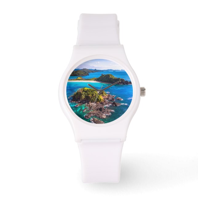 Reloj De Pulsera Playas tropicales | Las Filipinas de El Nido (Anverso)
