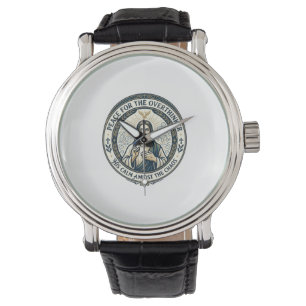 Reloj De Pulsera Playera de Afirmaciones de Salud Mental de Jesús I
