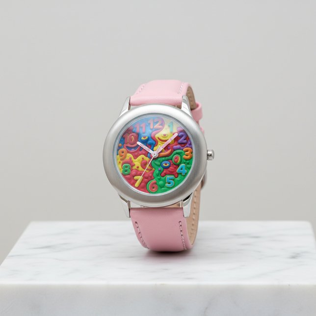 Reloj De Pulsera Playful 3D Cute Blue Robot Watch for Kids Birthday (Subido por el creador)