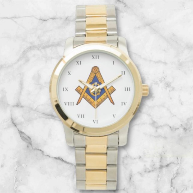 Reloj De Pulsera Plaza Freemason y Masónica de Caridad Compass (Subido por el creador)