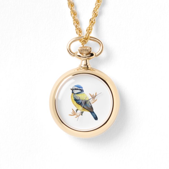 Reloj De Pulsera Plumas de oro (Anverso)