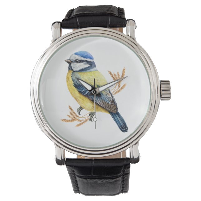 Reloj De Pulsera Plumas de oro (Anverso)