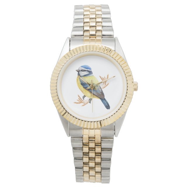 Reloj De Pulsera Plumas de oro (Anverso)