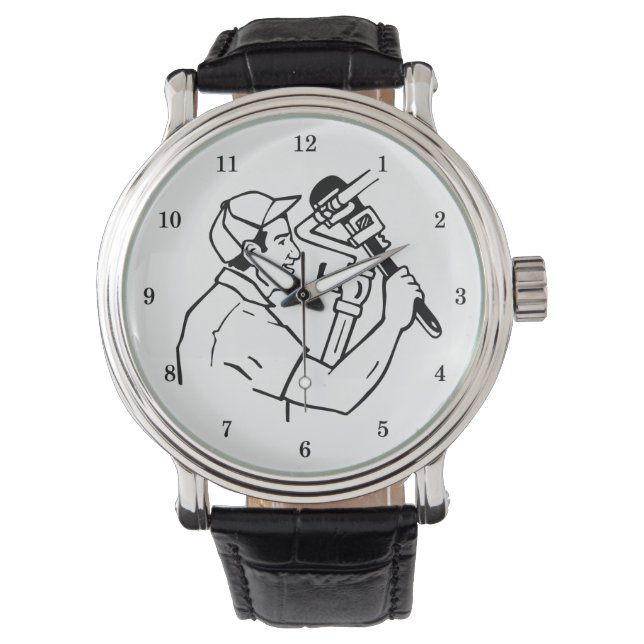 Reloj De Pulsera Plumero profesional (Anverso)