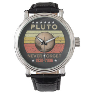 Reloj De Pulsera Pluto nunca olvida 1930-2006