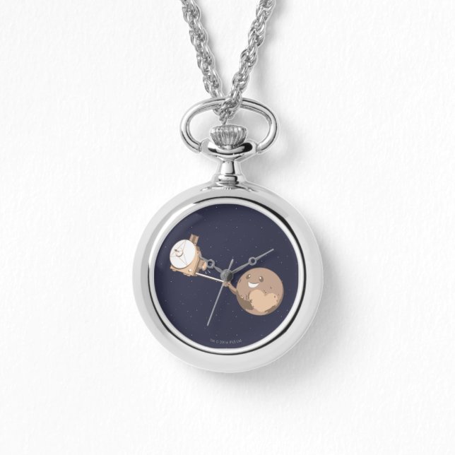 Reloj De Pulsera Pluto Selfie (Anverso)