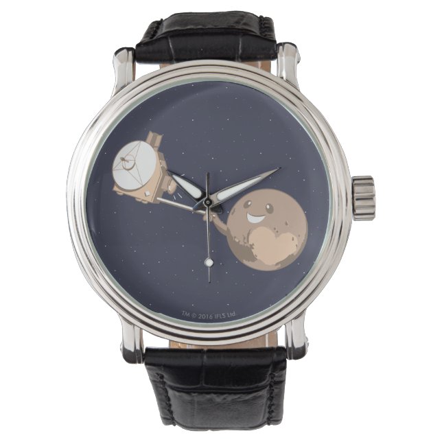 Reloj De Pulsera Pluto Selfie (Anverso)