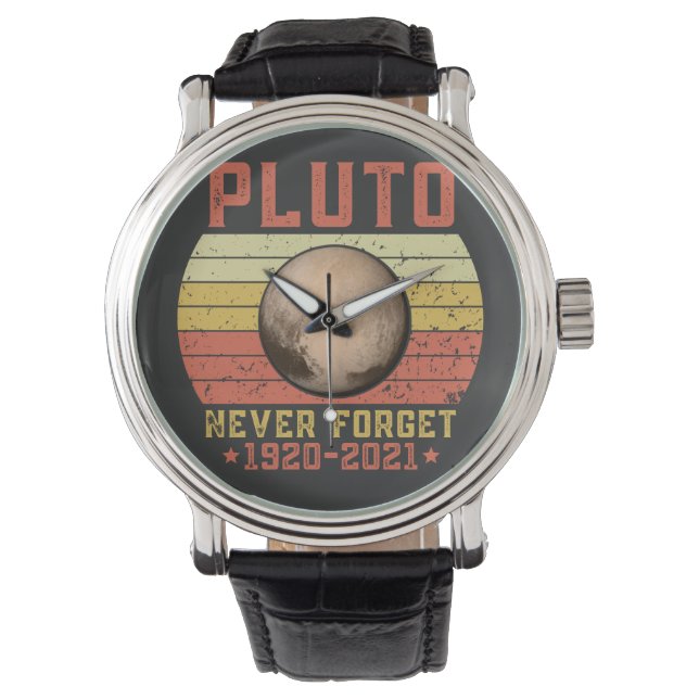 Reloj De Pulsera plutonio NUNCA OLVIDAR (Anverso)