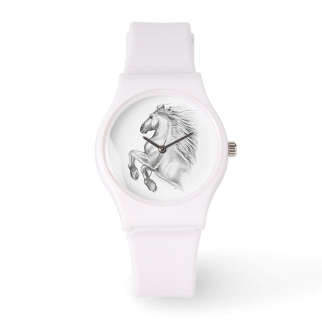 Reloj De Pulsera Poderoso caballo andaluz (Anverso)