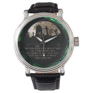 Reloj De Pulsera Poe "el graves "