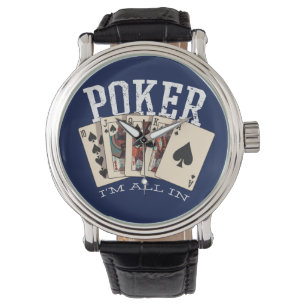 Reloj De Pulsera Poker Im All In
