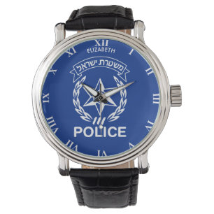 Reloj De Pulsera Policía israelí en policía israelí legendaria