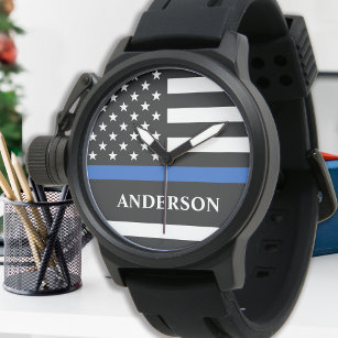 Reloj De Pulsera Policía Personalizada, Aplicación De La Ley De La 