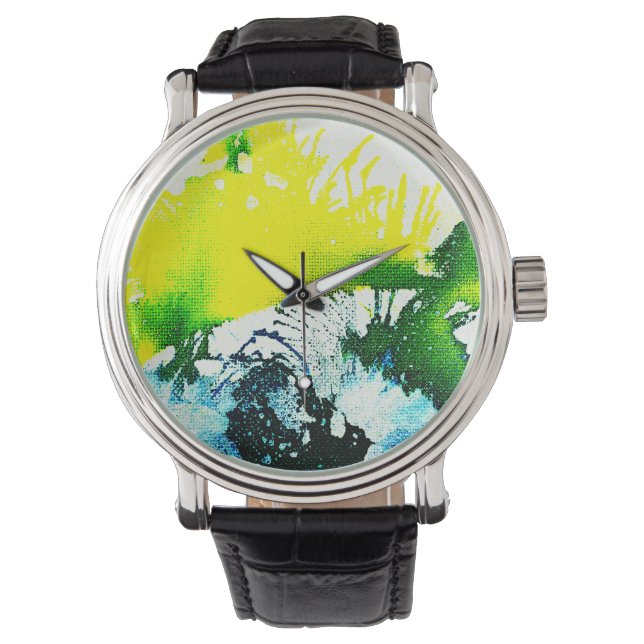 Reloj De Pulsera Policromoptic #2A de Michael Moffa (Anverso)