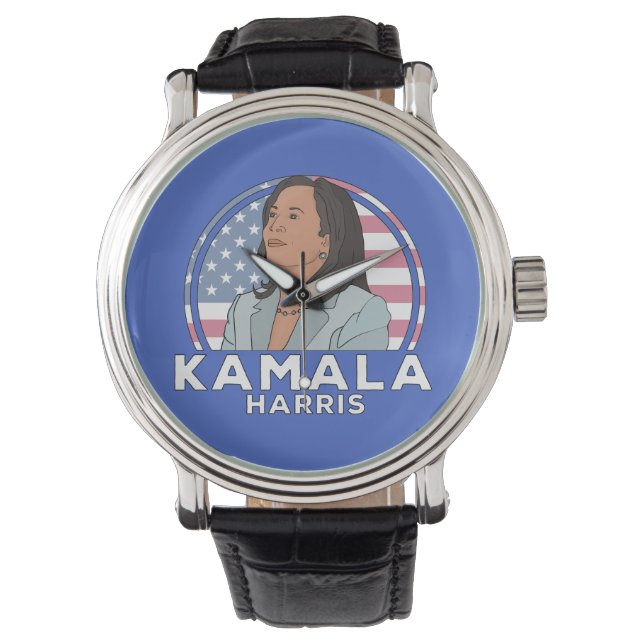 Reloj De Pulsera Política Kamala Harris (Anverso)