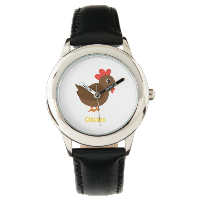 Reloj De Pulsera Pollo (Anverso)