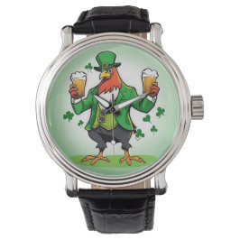 Reloj De Pulsera Pollo verde