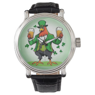 Reloj De Pulsera Pollo verde