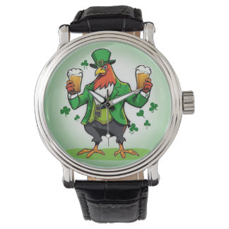 Reloj De Pulsera Pollo verde