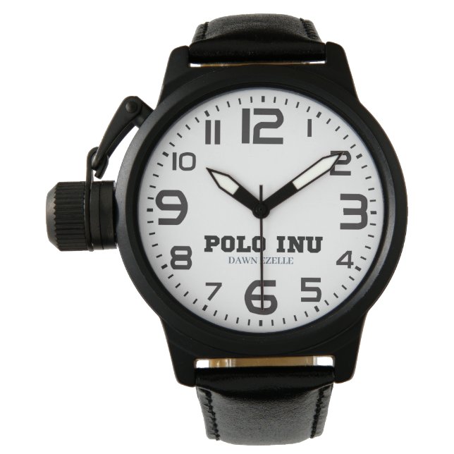 RELOJ DE PULSERA POLO INU MENOS SPORTS WATCH (Anverso)