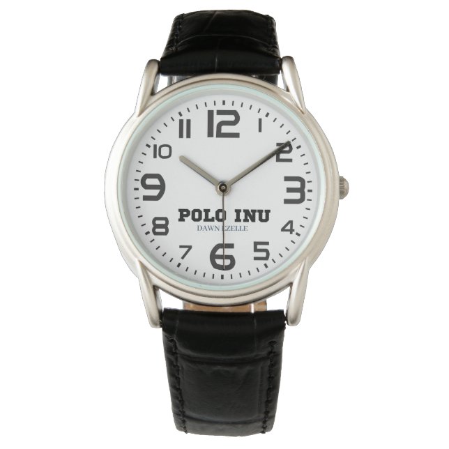RELOJ DE PULSERA POLO INU MENOS SPORTS WATCH (Anverso)