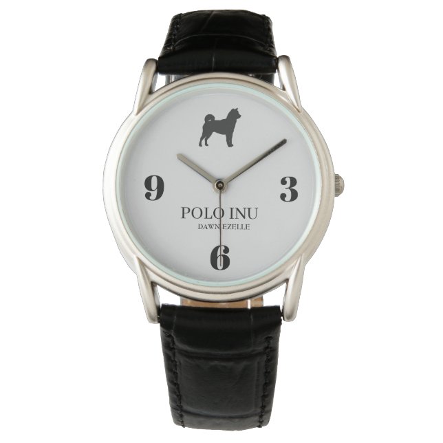 RELOJ DE PULSERA POLO INU MENOS SPORTS WATCH (Anverso)