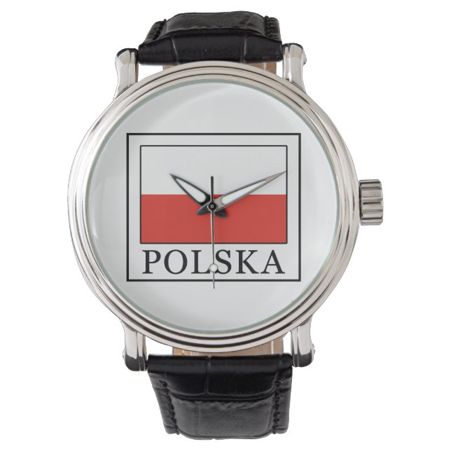 Reloj De Pulsera Polska (Anverso)