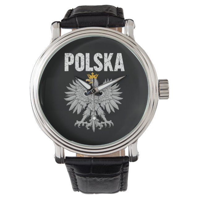 Reloj De Pulsera Polska Poland Eagle Pole Pride Polish Roots Poland (Anverso)