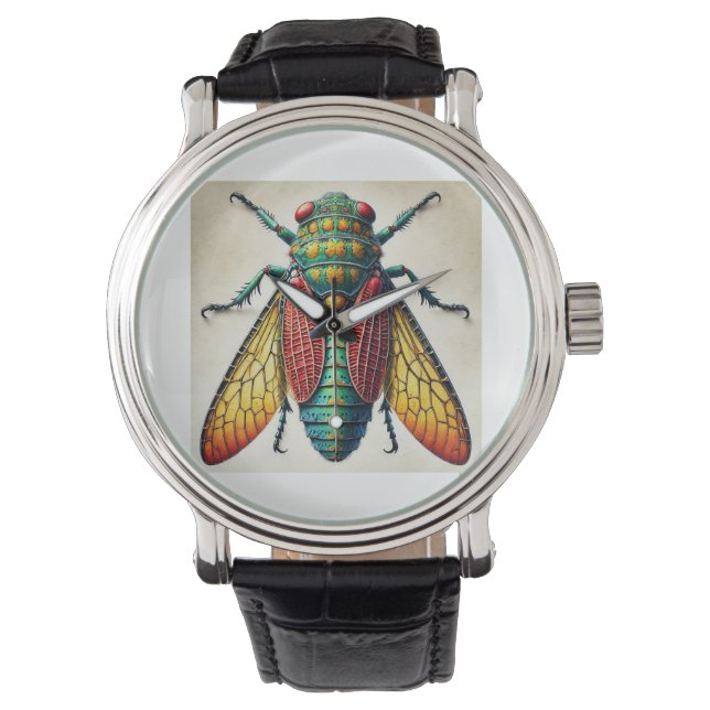 Reloj De Pulsera Polyrhaphis Insect Dorsal View 170724IREF229 - Wat (Anverso)