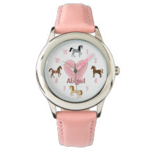 Ponías de Bonito personalizadas y caballo de coraz