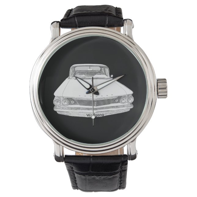 Reloj De Pulsera Pontiac con nombres (Anverso)