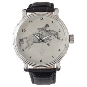 Reloj De Pulsera Pony Pointillism de caza