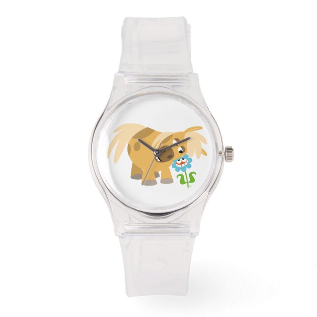 Reloj De Pulsera Pony y Flower Watch, Personalizado de ofertas (Anverso)