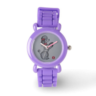 Reloj De Pulsera Poodle - estilo vintage