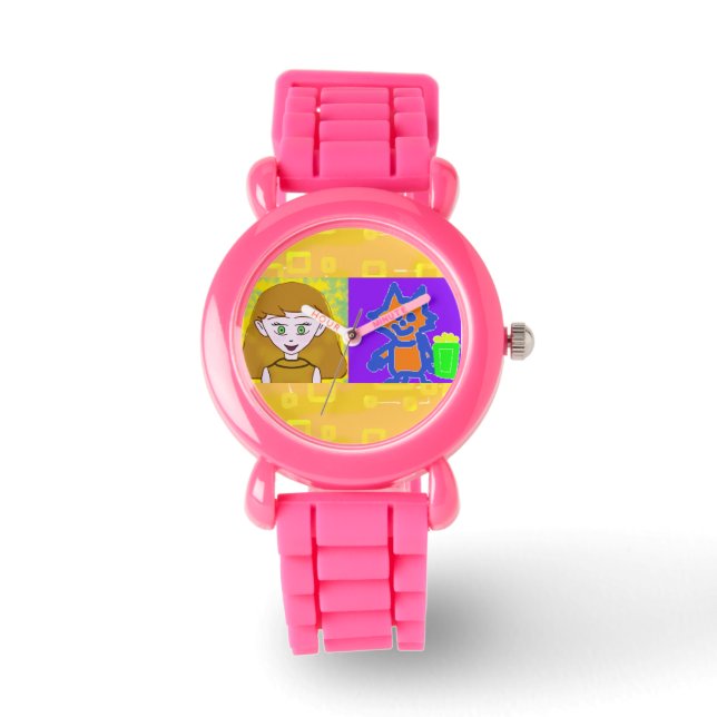 Reloj De Pulsera Popcorn Anime Lo que ves eWatch (Anverso)