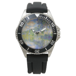 Reloj De Pulsera Poplares en el río Épte (por Claude Monet)