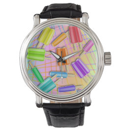 RELOJ DE PULSERA POPSICAS DE ARTE POP
